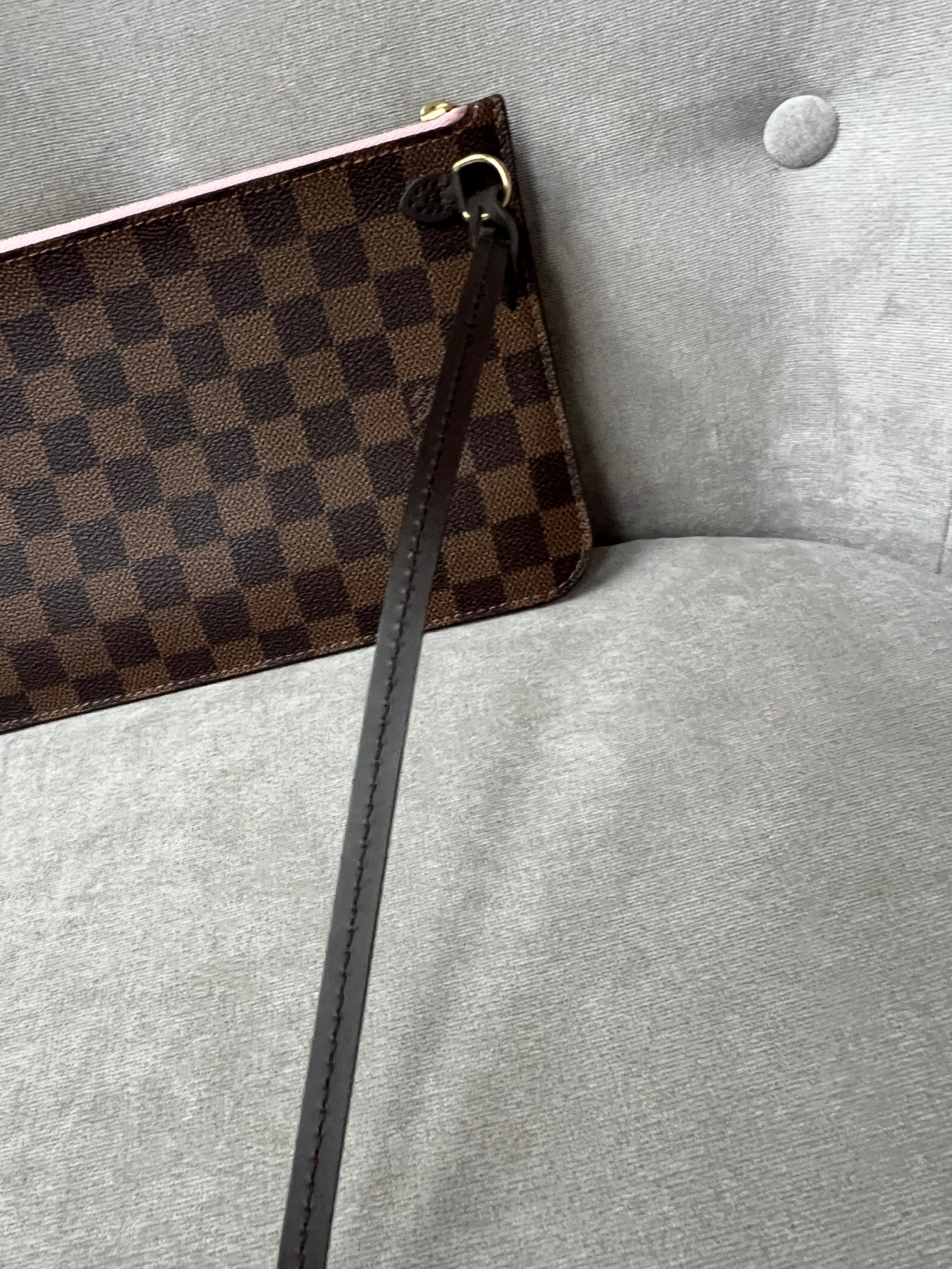 Louis Vuitton Pouch (from Neverfull MM) in Damier Ebene