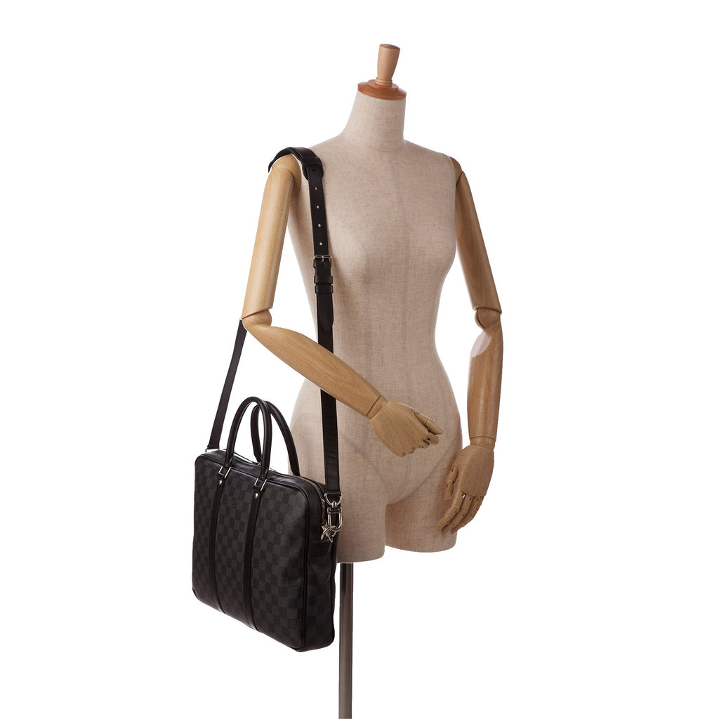 Louis Vuitton Porte-Documents Voyage Damier Graphite Canvas