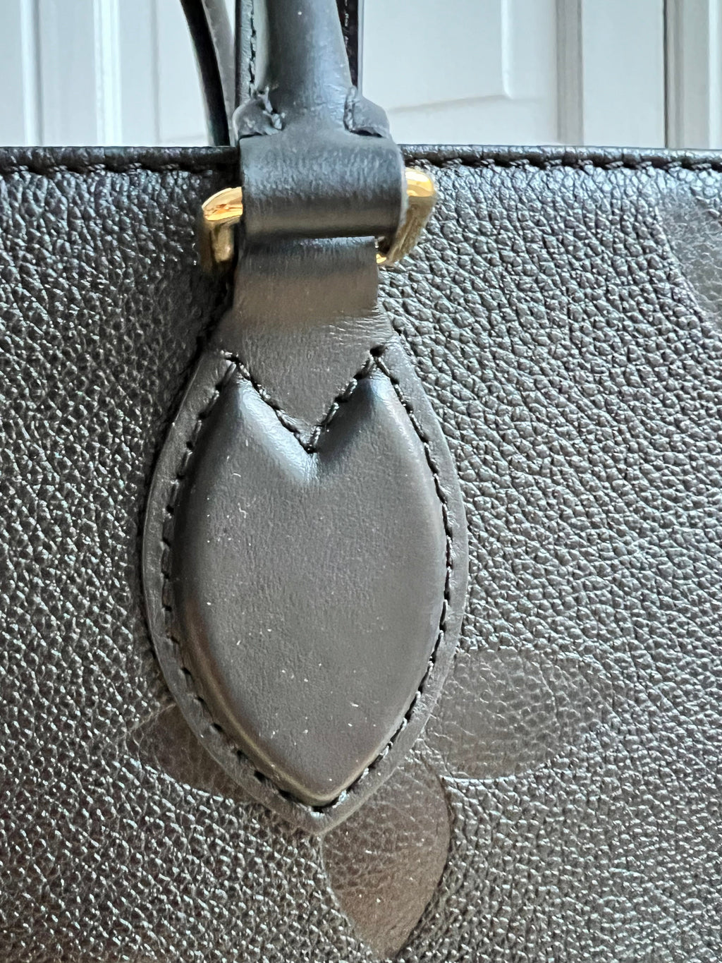Louis Vuitton On the Go MM Black Empreinte (RRP £2,450)