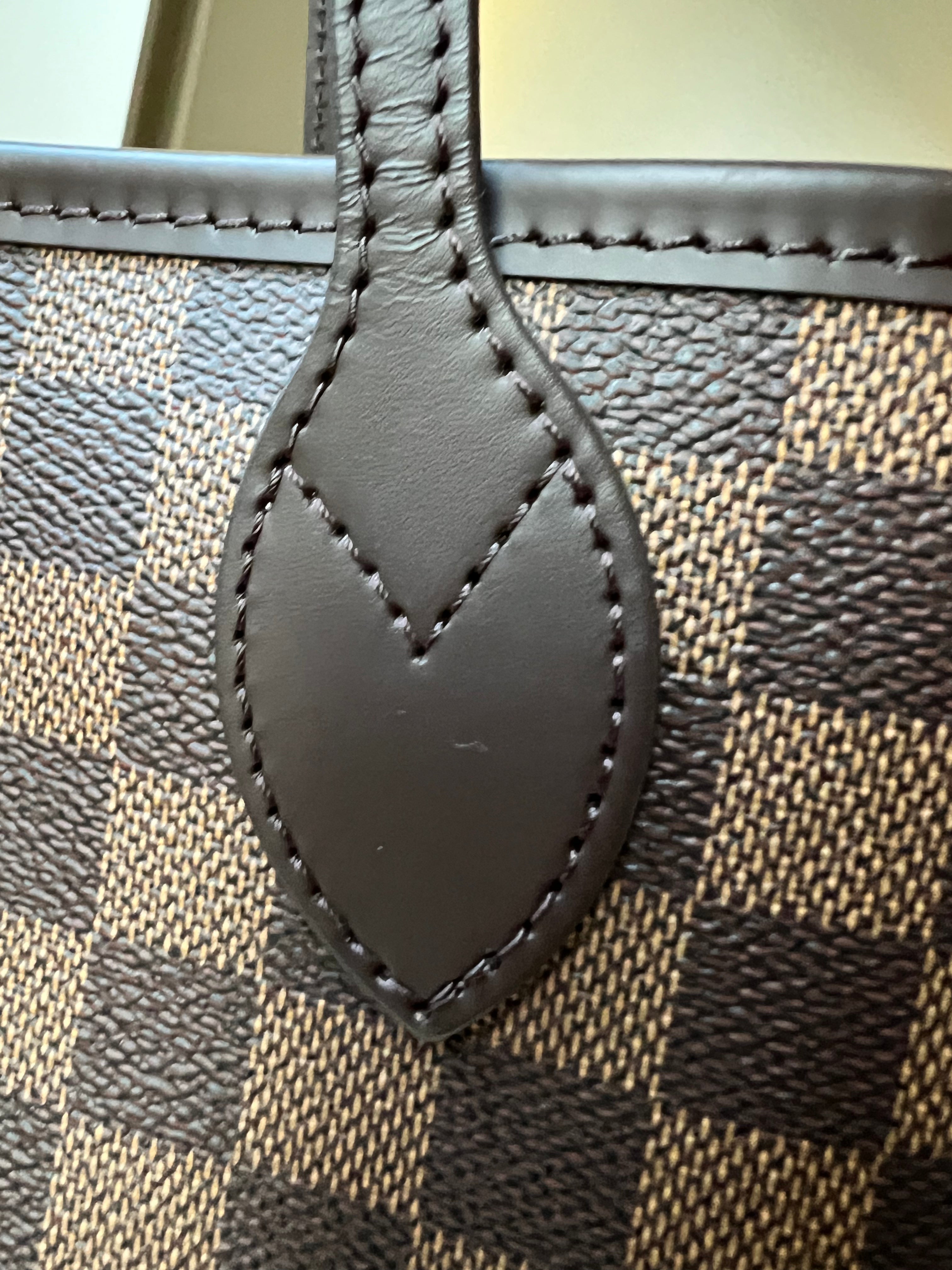 Louis Vuitton Neverfull MM Damier Ebene Rose Ballerine (RRP £1,410)