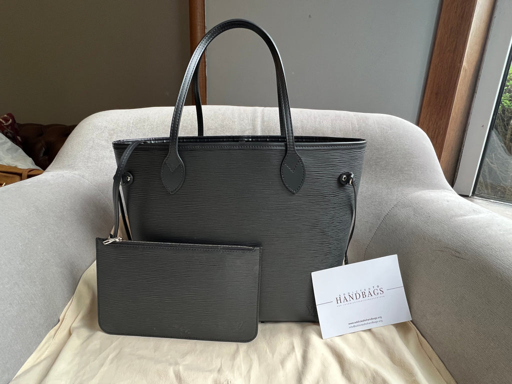 Louis Vuitton Neverfull MM Black Epi Leather (RRP £1,740)