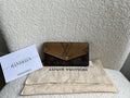 Louis Vuitton Sarah Wallet in reverse Monogram and Brown (RRP £550)