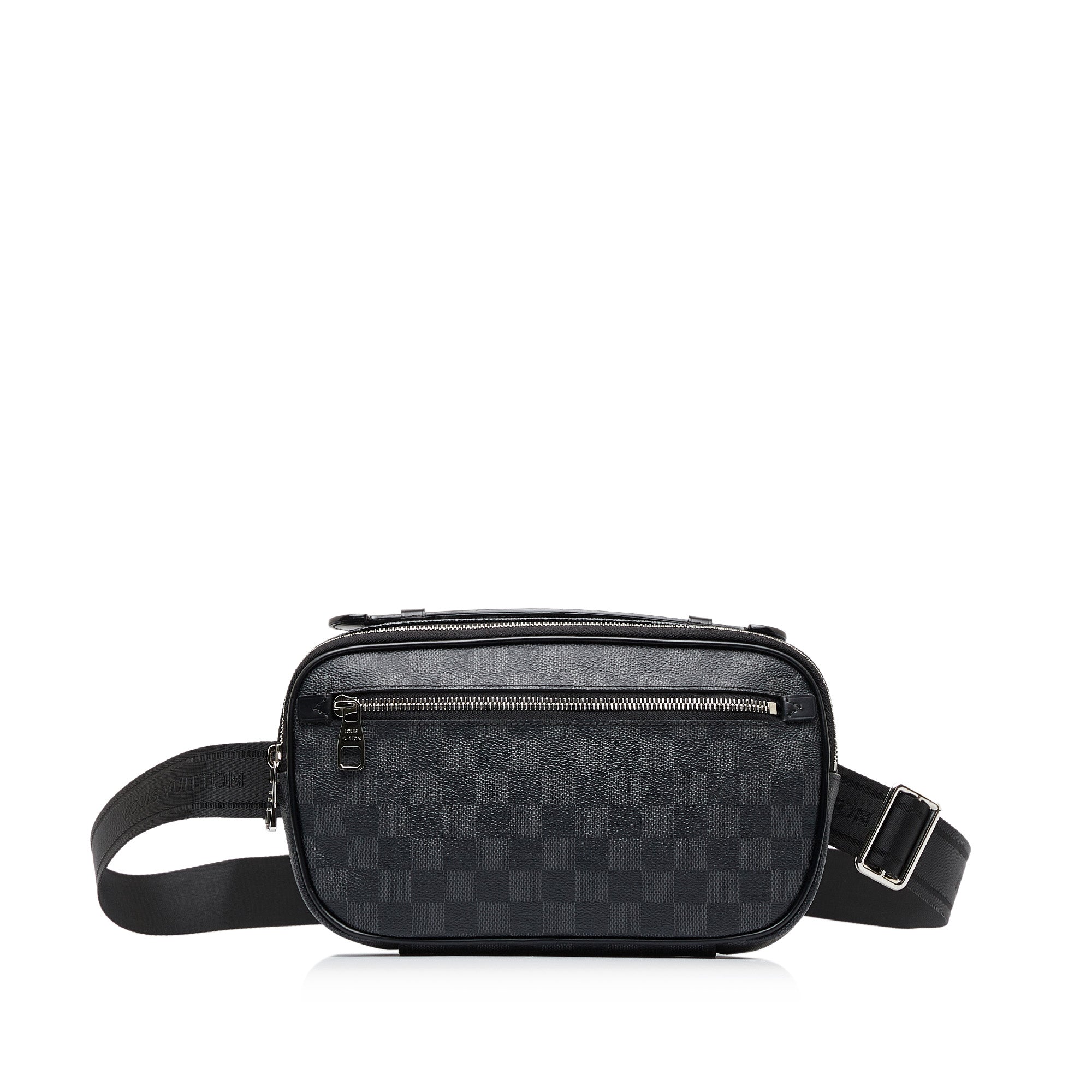 Louis Vuitton Ambler Black Damier Graphite Canvas