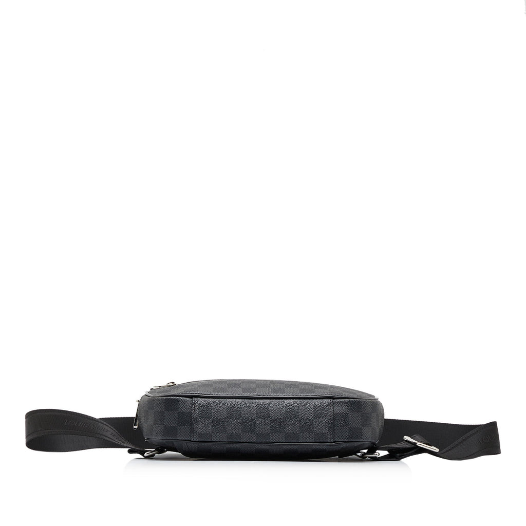 Louis Vuitton Ambler Black Damier Graphite Canvas