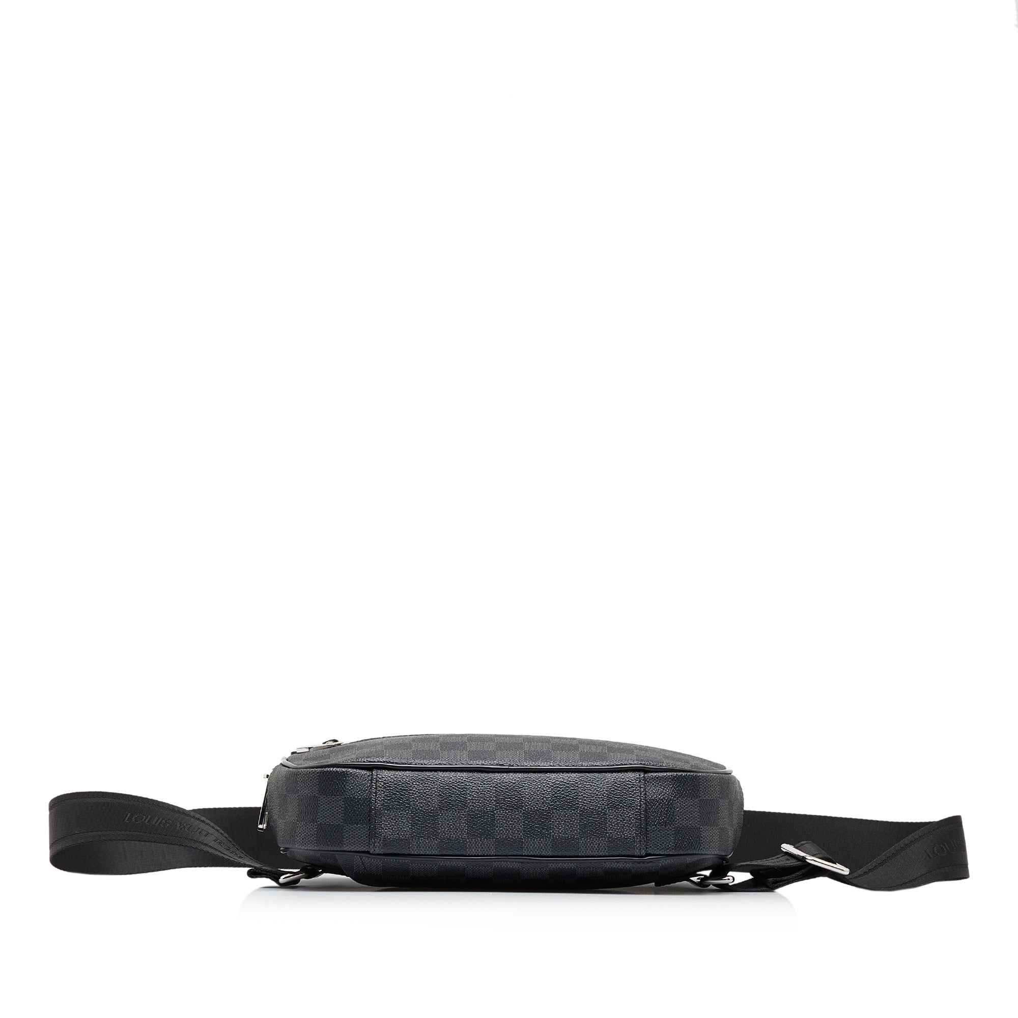 Louis Vuitton Ambler Black Damier Graphite Canvas