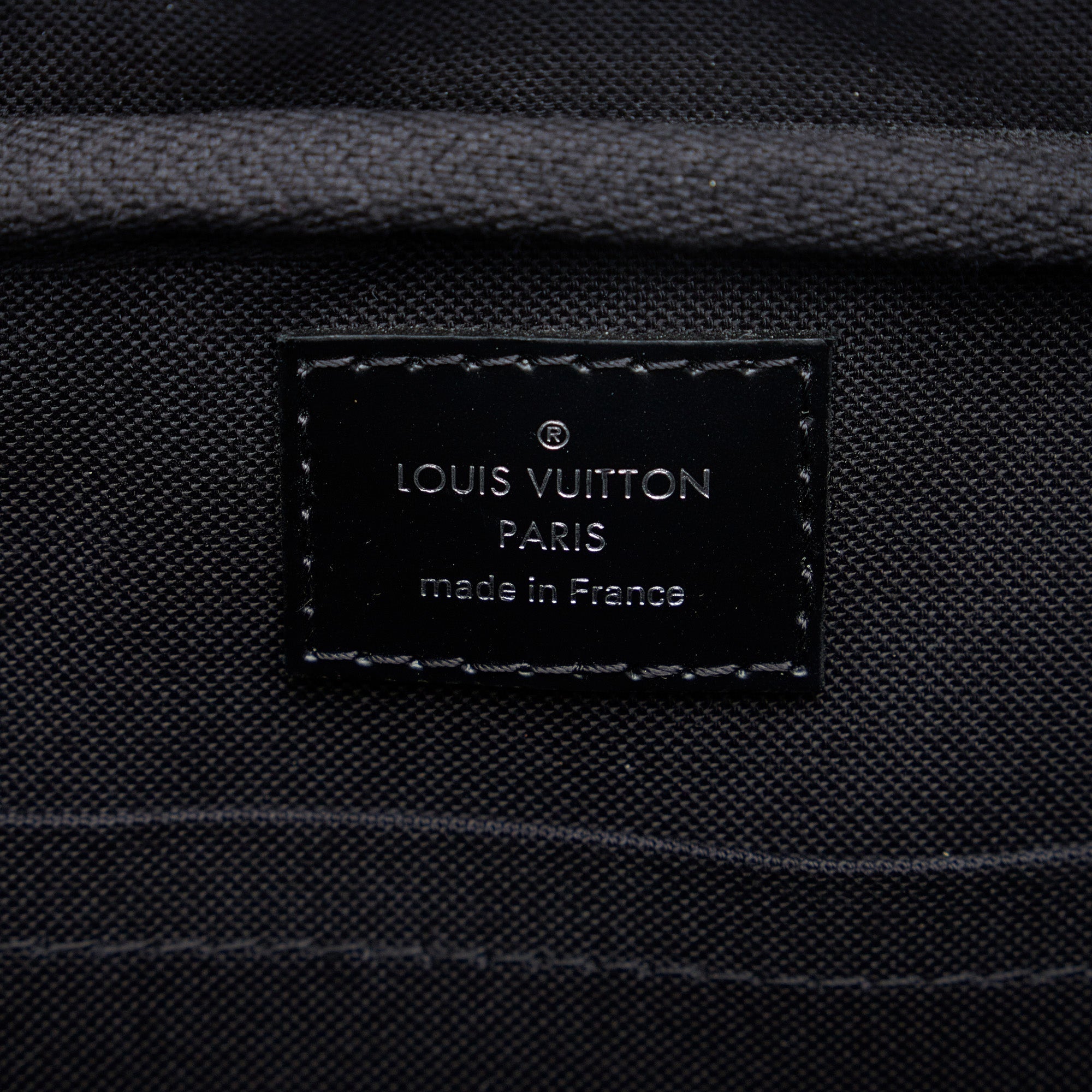 Louis Vuitton Ambler Black Damier Graphite Canvas