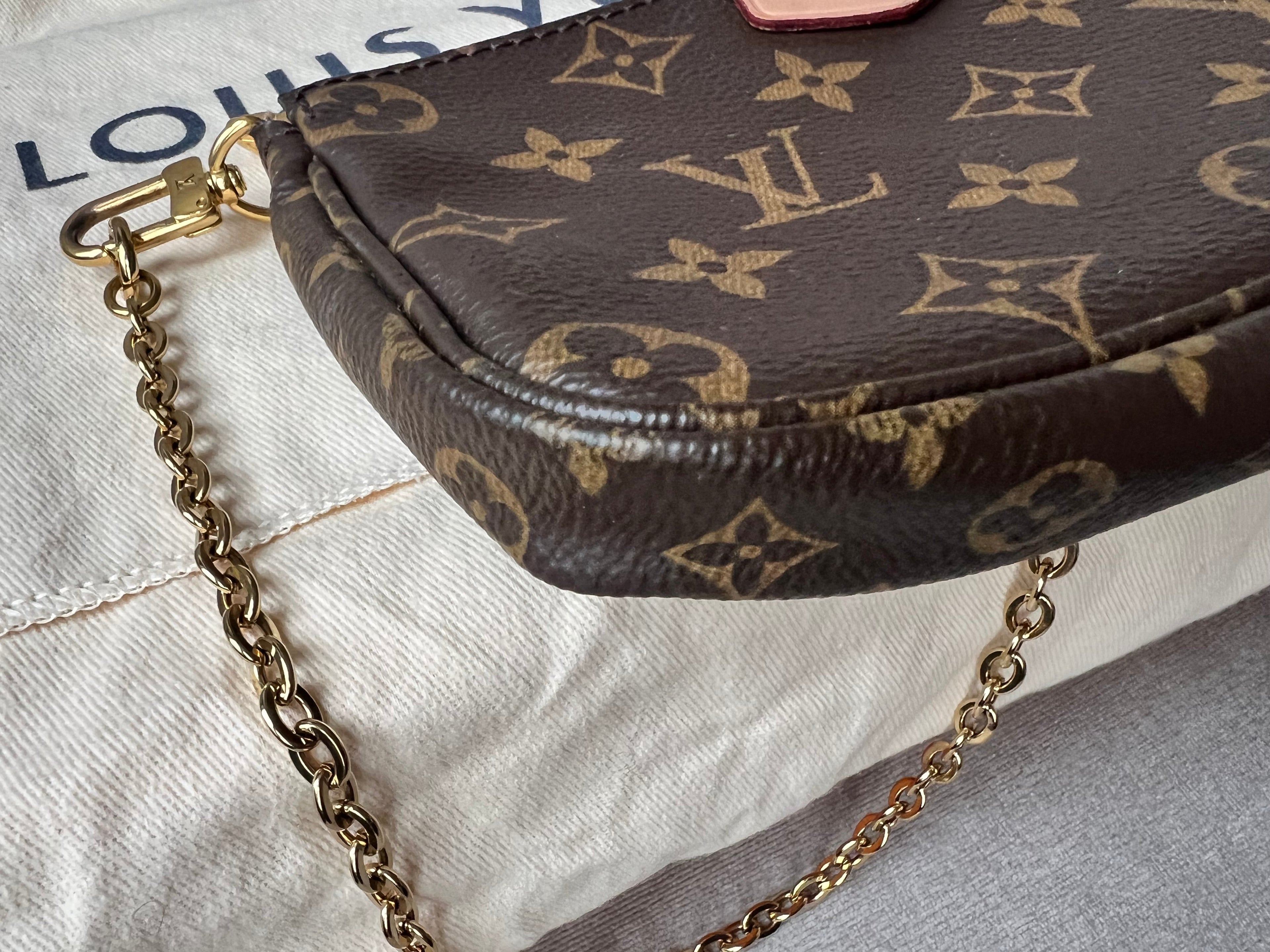 Louis Vuitton Multi Pochette Accessoires Khaki (RRP £1970)