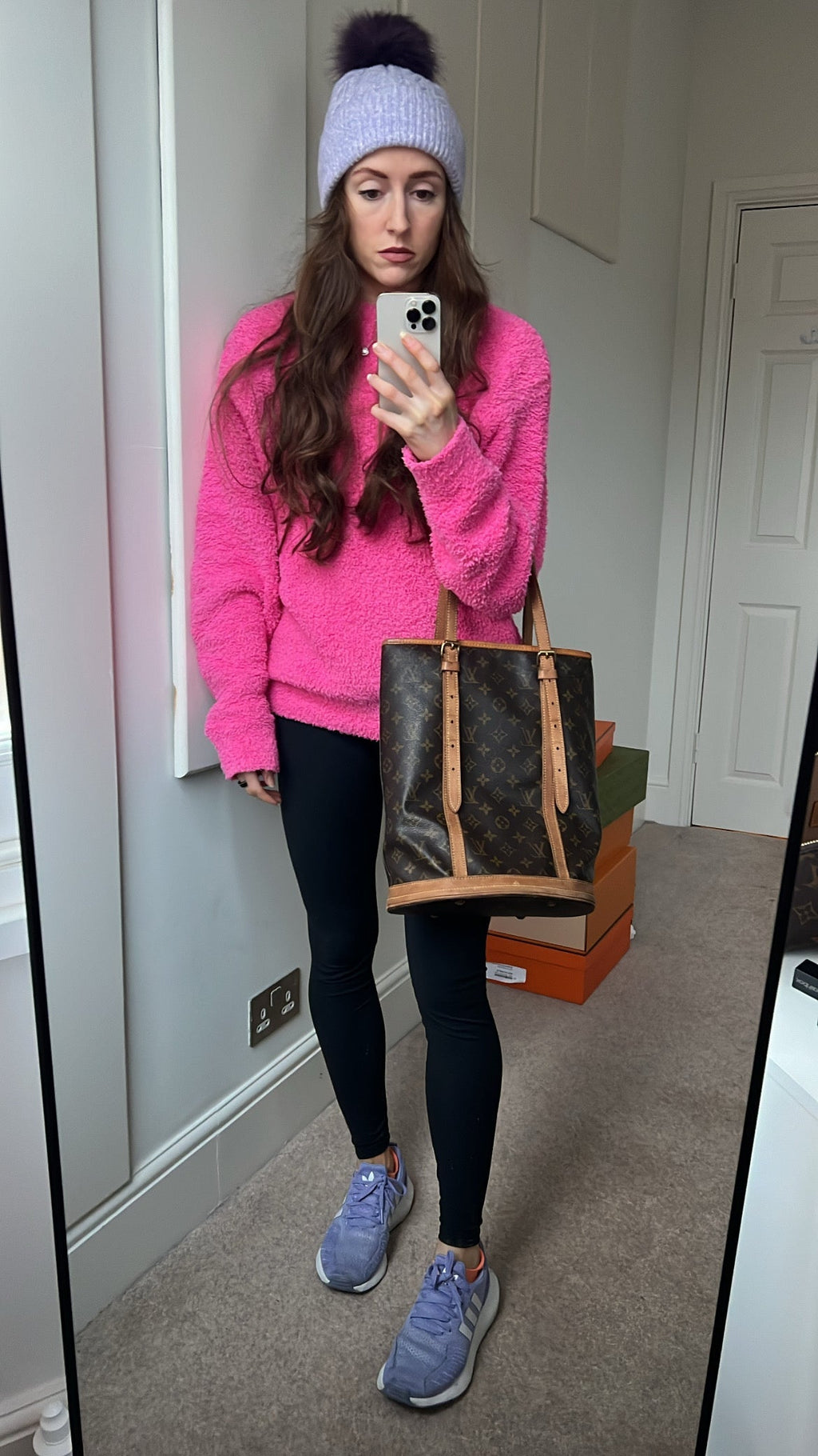 Louis Vuitton Monogram Vintage Bucket Bag GM