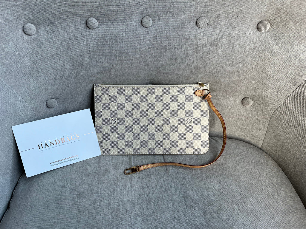 Louis Vuitton Pouch (from Neverfull MM) in Damier Azur