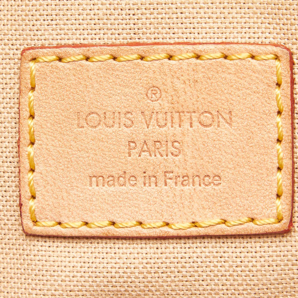 Louis Vuitto Figheri PM Damier Azur Canvas Bag