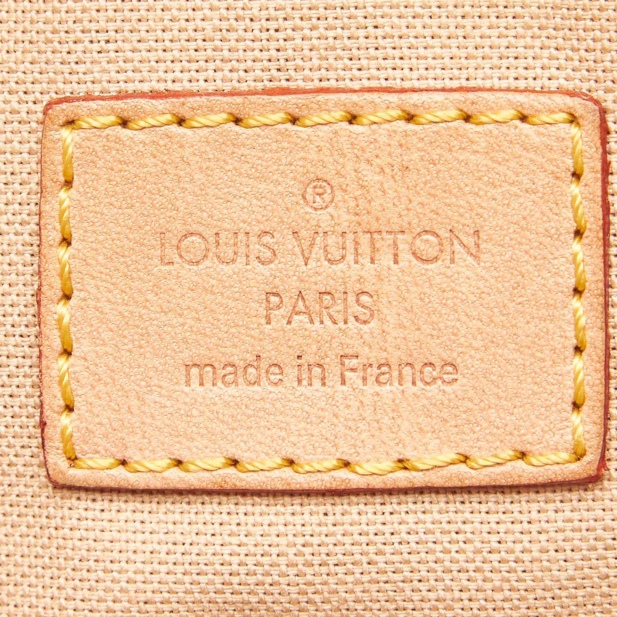 Louis Vuitto Figheri PM Damier Azur Canvas Bag