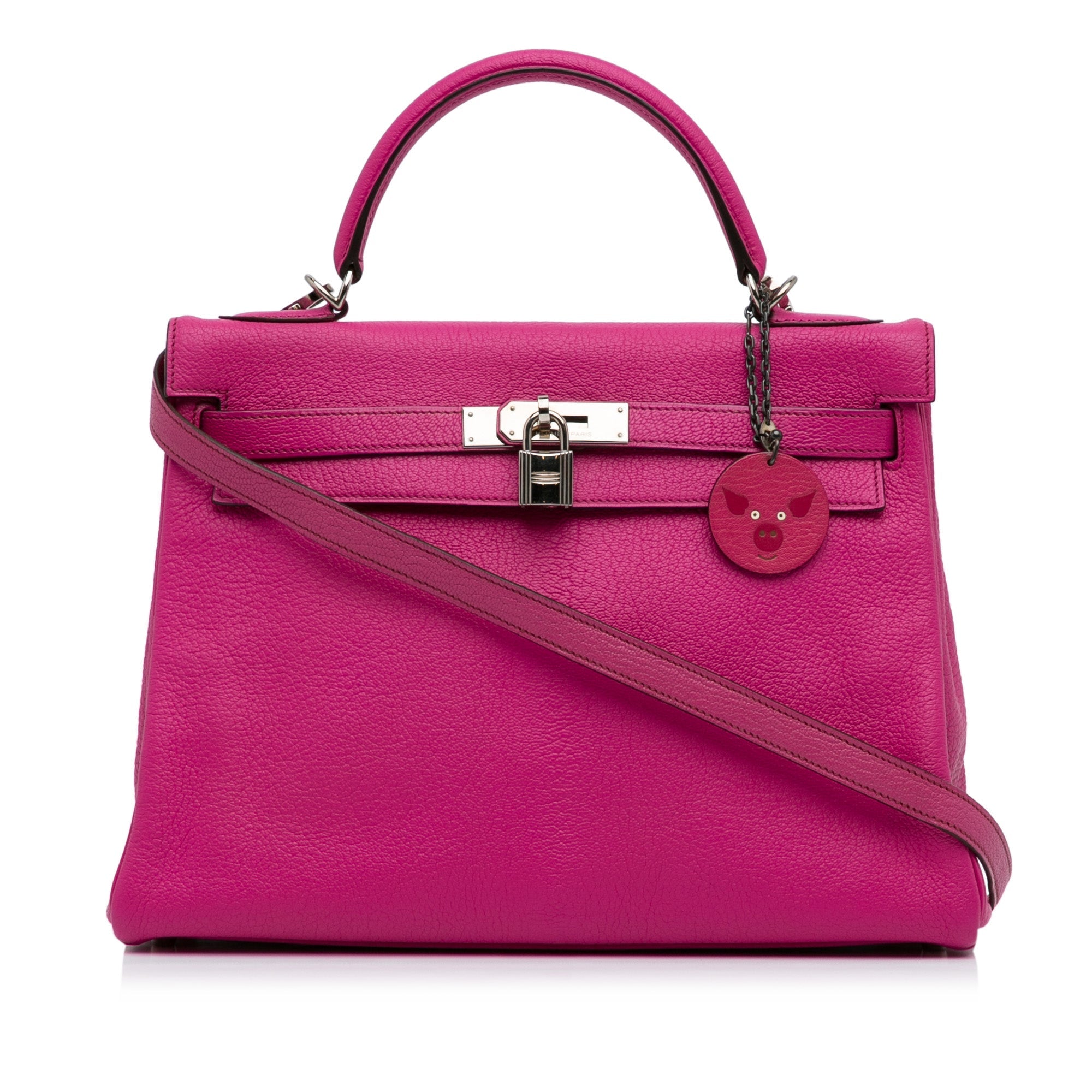 HermÃƒÆ’Ã‚Â¨s Kelly Retourne 32 Pink Togo Palladium