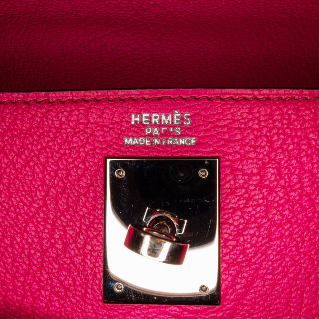 HermÃƒÆ’Ã‚Â¨s Kelly Retourne 32 Pink Togo Palladium