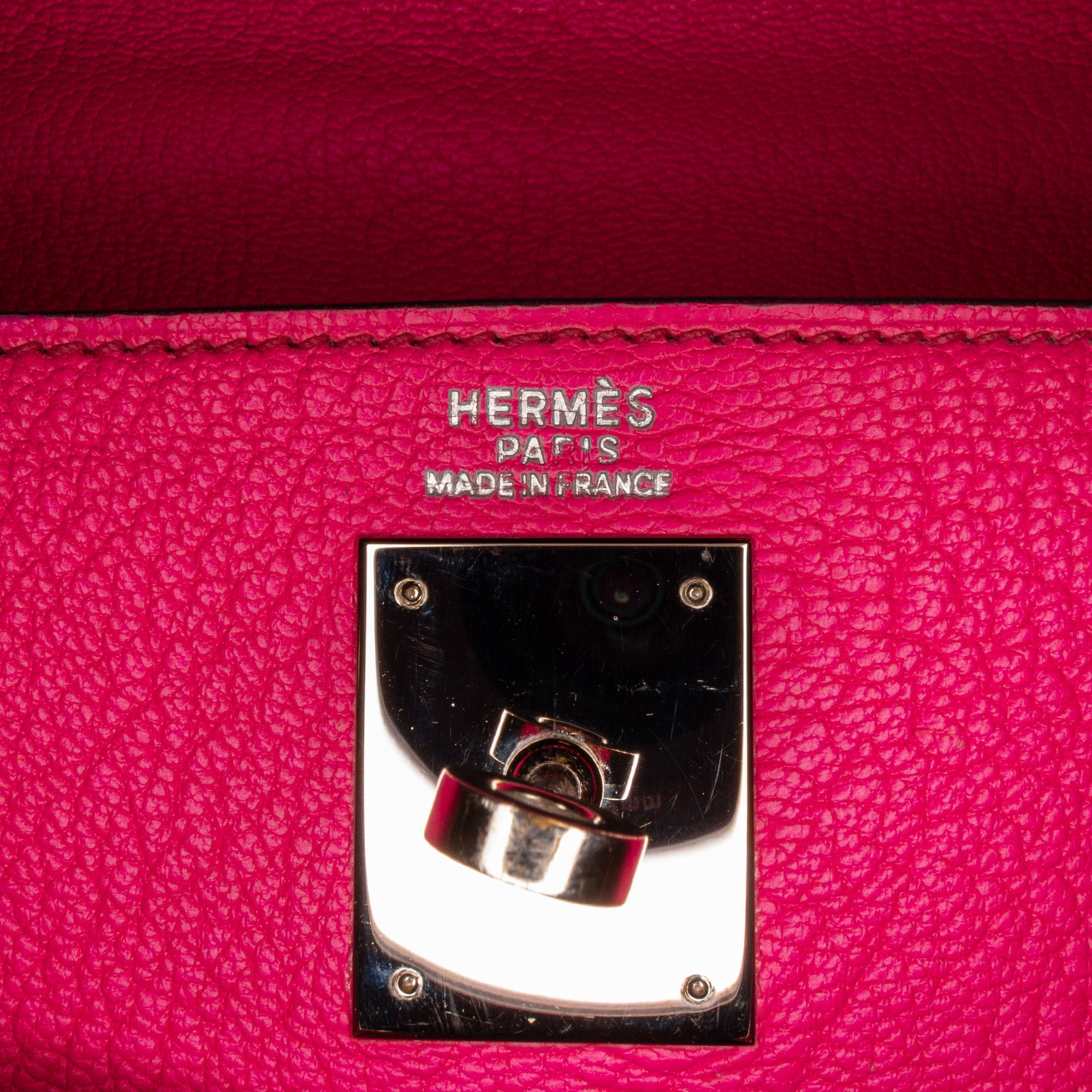 HermÃƒÆ’Ã‚Â¨s Kelly Retourne 32 Pink Togo Palladium
