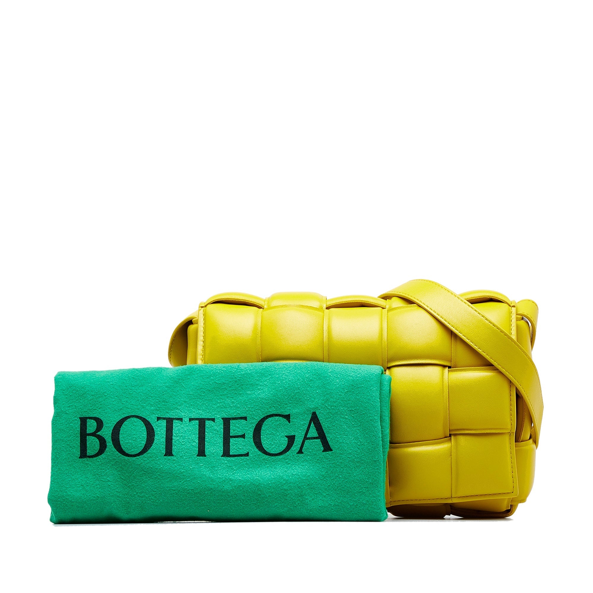 Bottega Veneta Padded Cassette Yellow