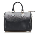 Louis Vuitton Speedy 25 Black Epi