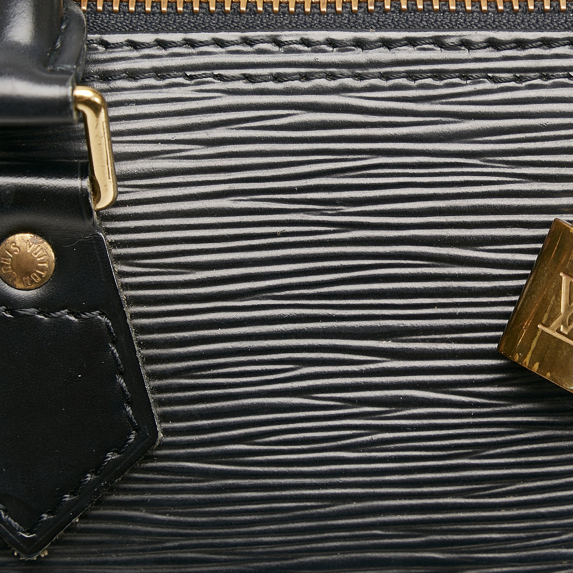 Louis Vuitton Speedy 25 Black Epi