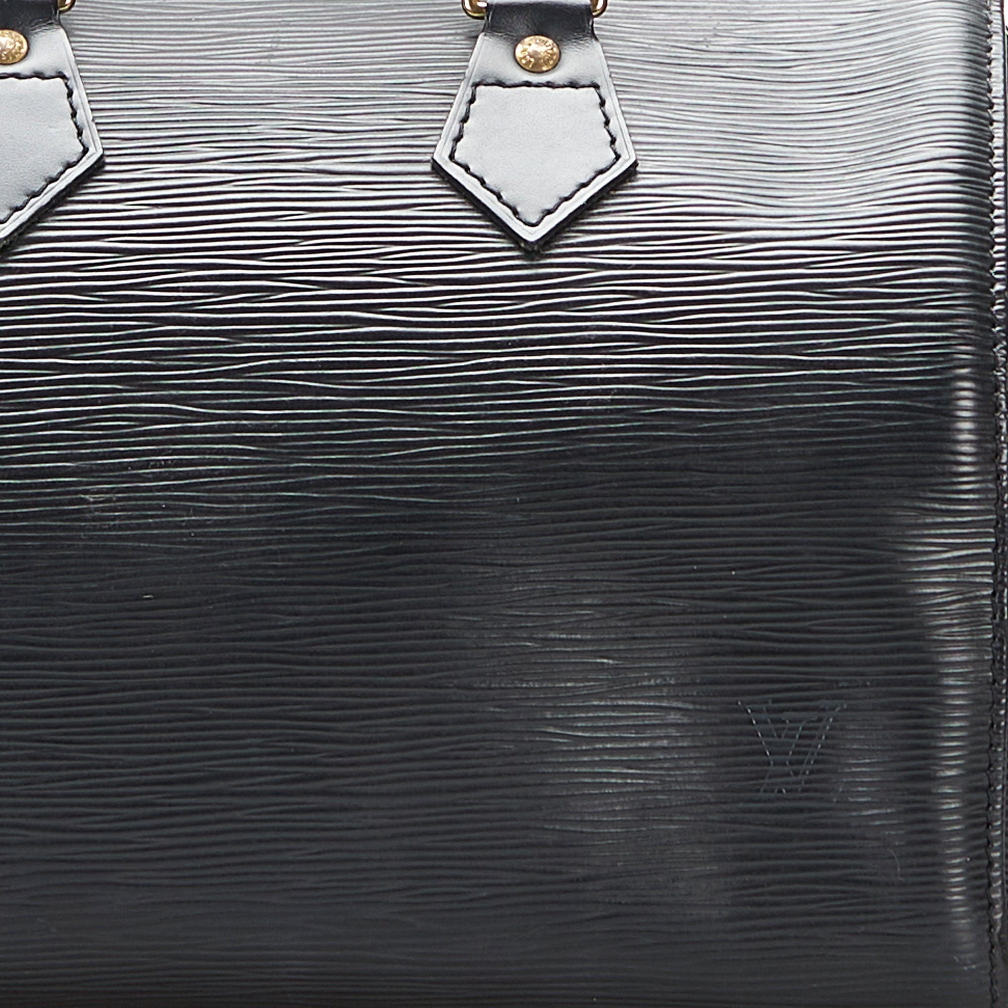 Louis Vuitton Speedy 25 Black Epi