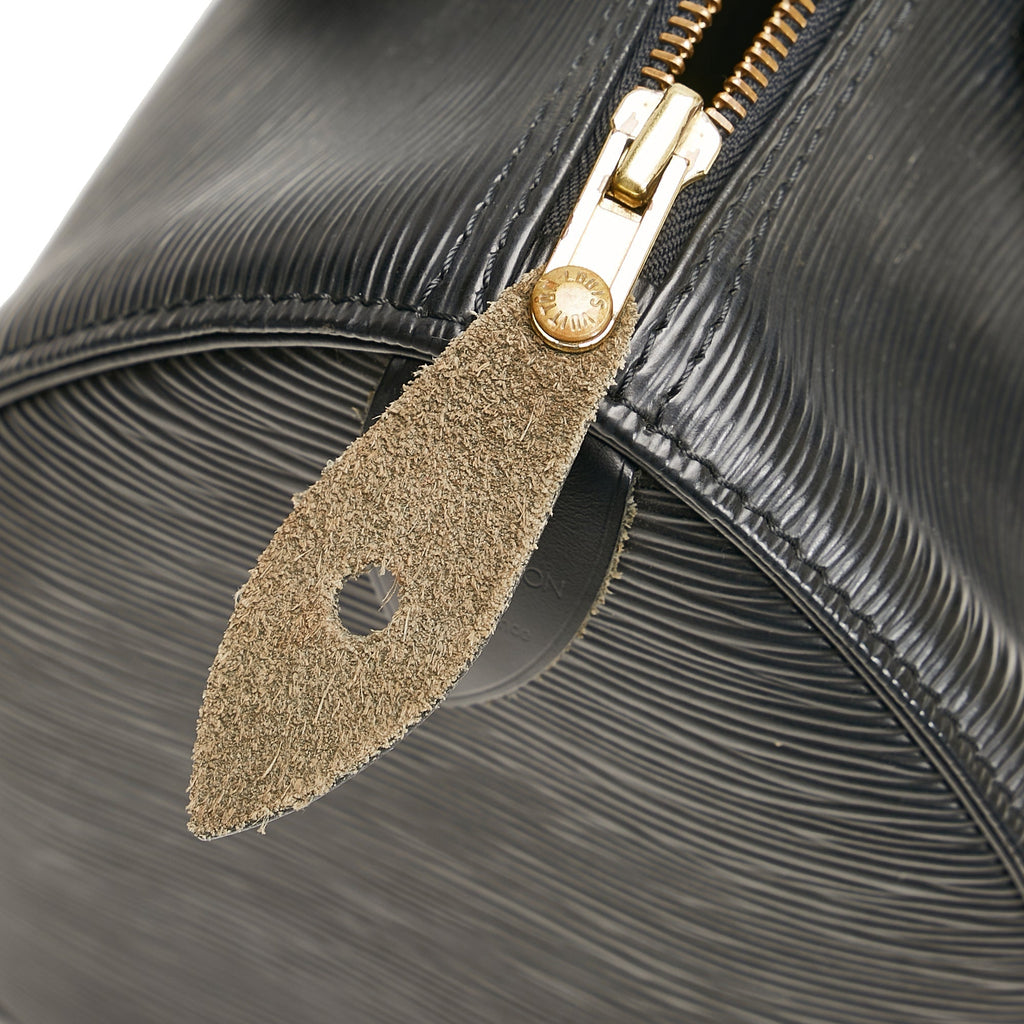 Louis Vuitton Speedy 25 Black Epi
