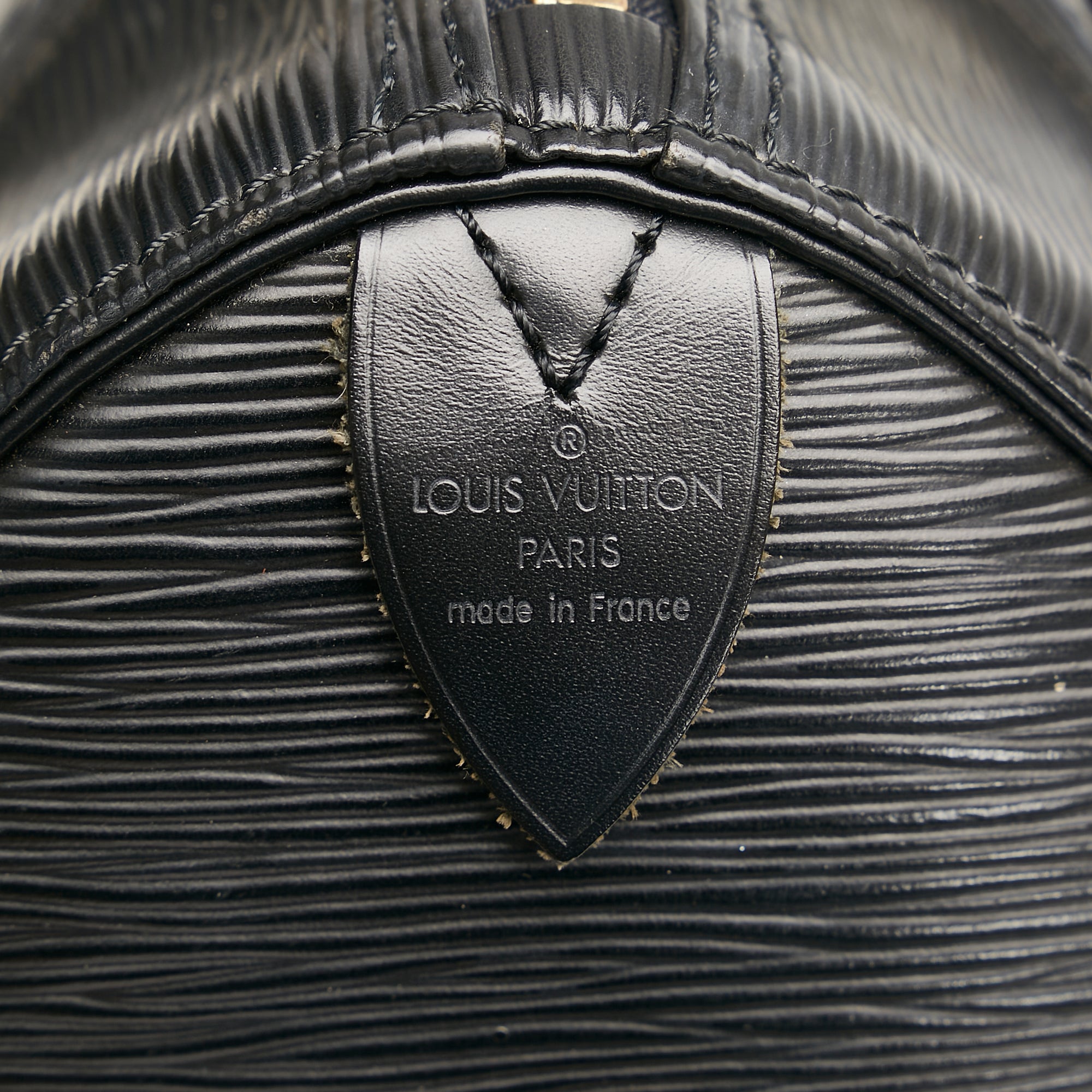 Louis Vuitton Speedy 25 Black Epi