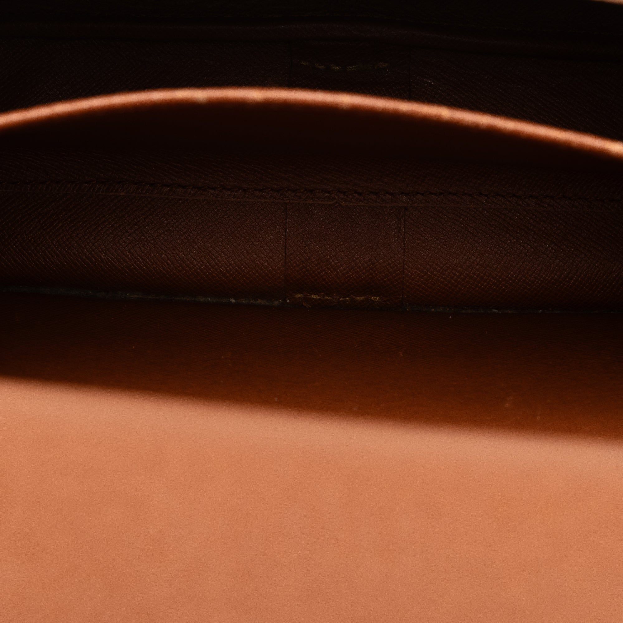 Brown Louis Vuitton Monogram Cartouchiere GM Crossbody Bag