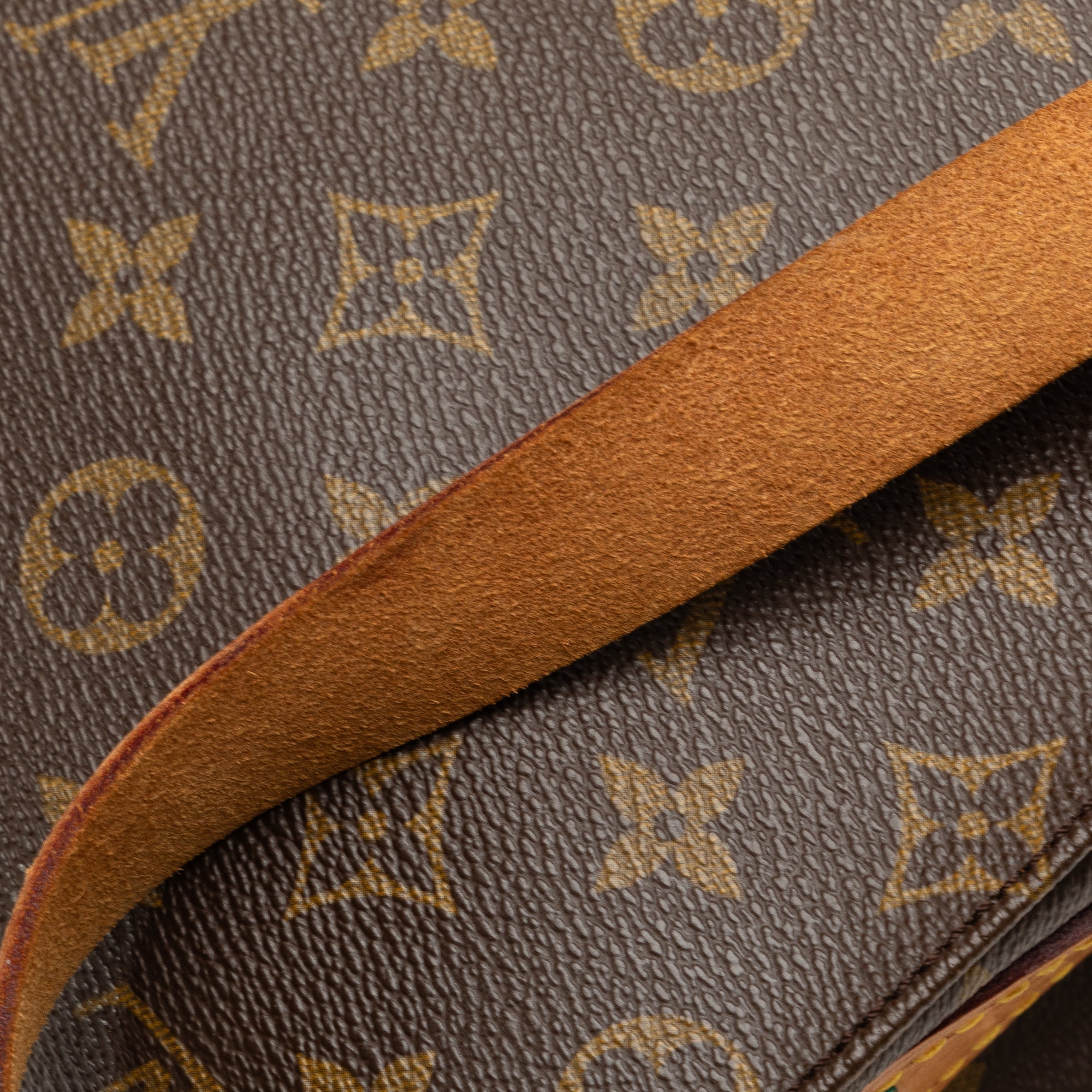 Brown Louis Vuitton Monogram Cartouchiere GM Crossbody Bag