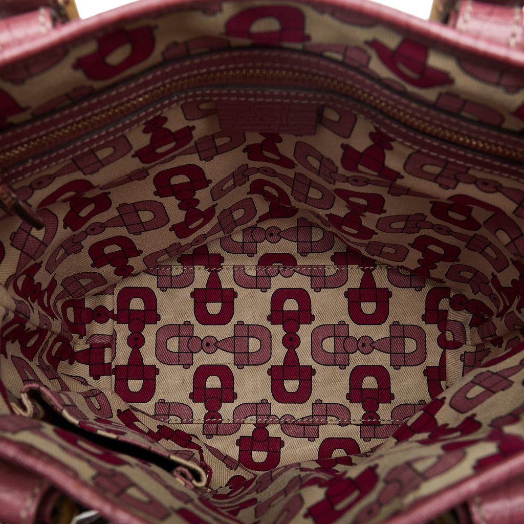 Brown Gucci GG Canvas Jolicoeur Tote Bag