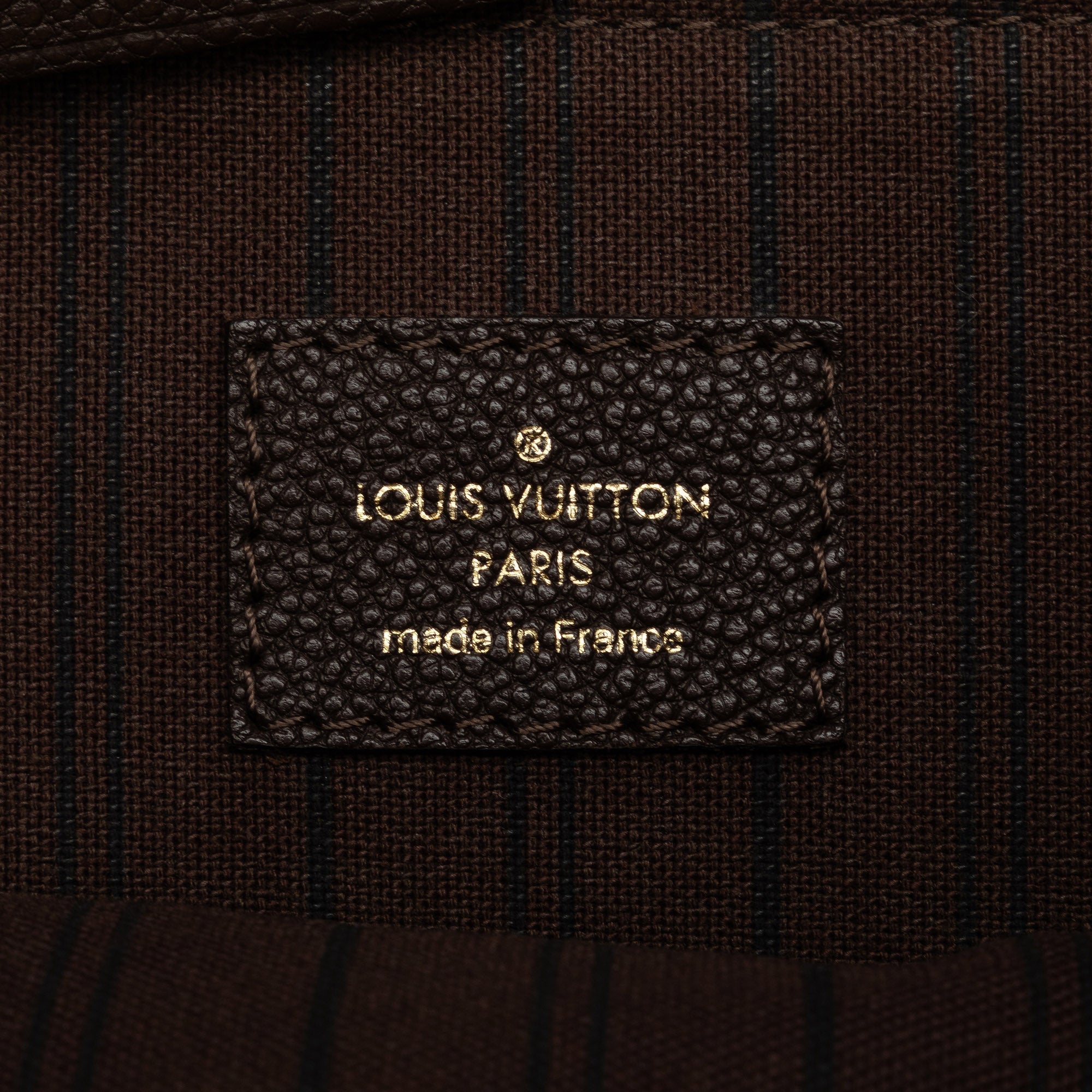 Brown Louis Vuitton Monogram Empreinte Citadine PM Tote Bag
