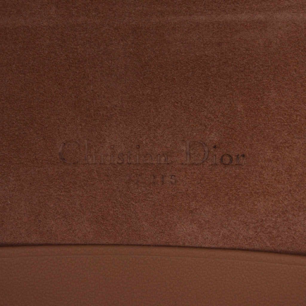 Dior Saddle Belt Pouch Light Brown Smooth Leather