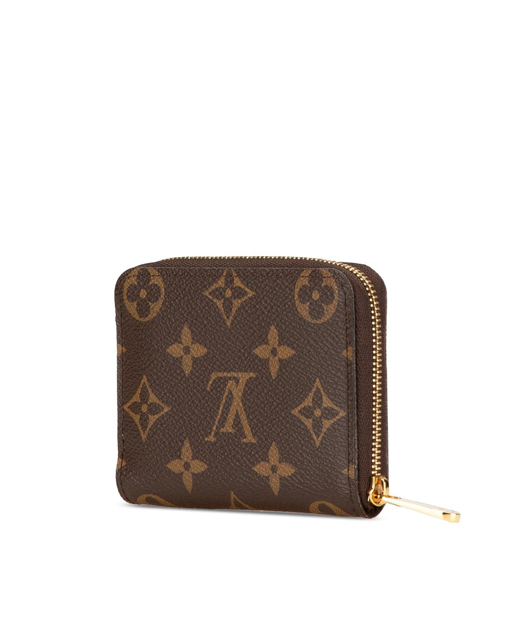 Monogram Canvas Zip-Around Coin Purse with Interior Slip Pockets