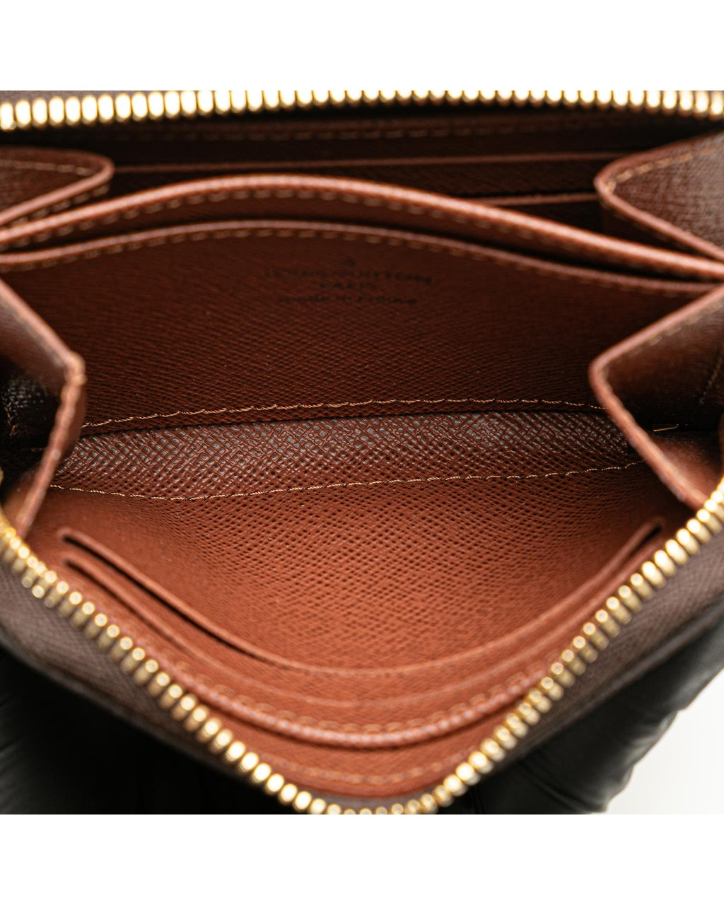 Monogram Canvas Zip-Around Coin Purse with Interior Slip Pockets