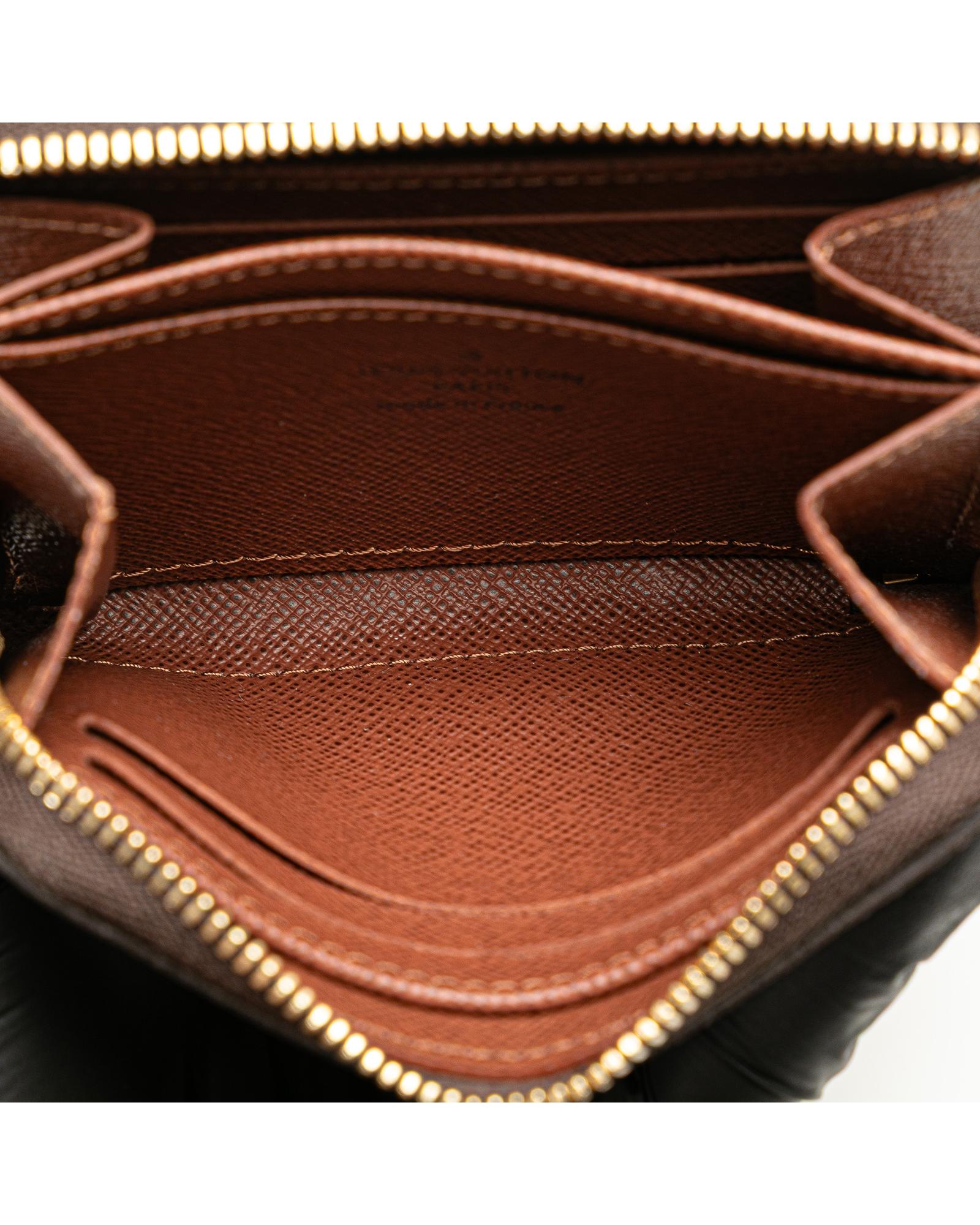 Monogram Canvas Zip-Around Coin Purse with Interior Slip Pockets