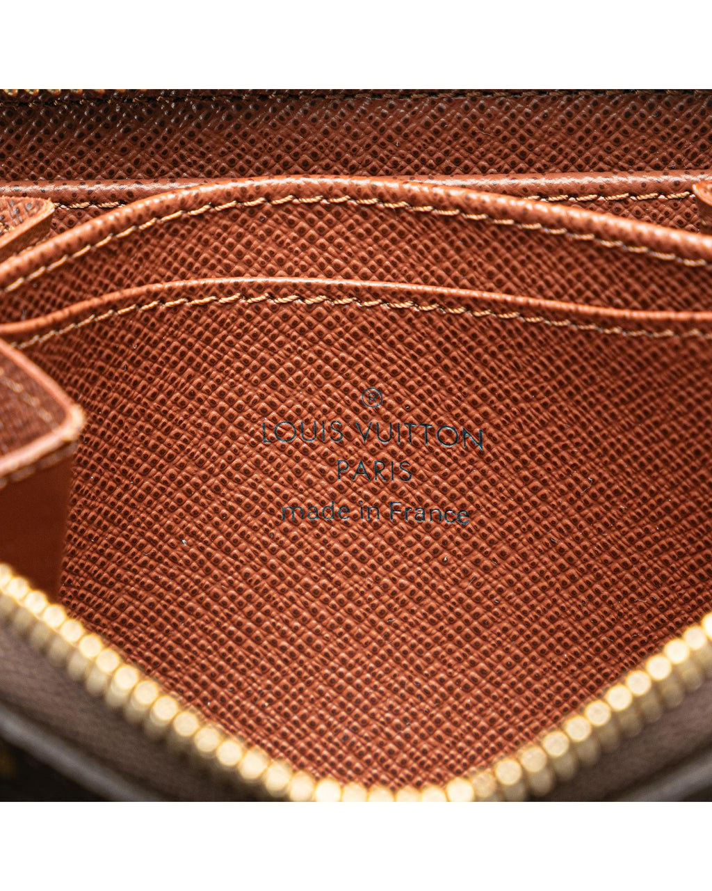 Monogram Canvas Zip-Around Coin Purse with Interior Slip Pockets