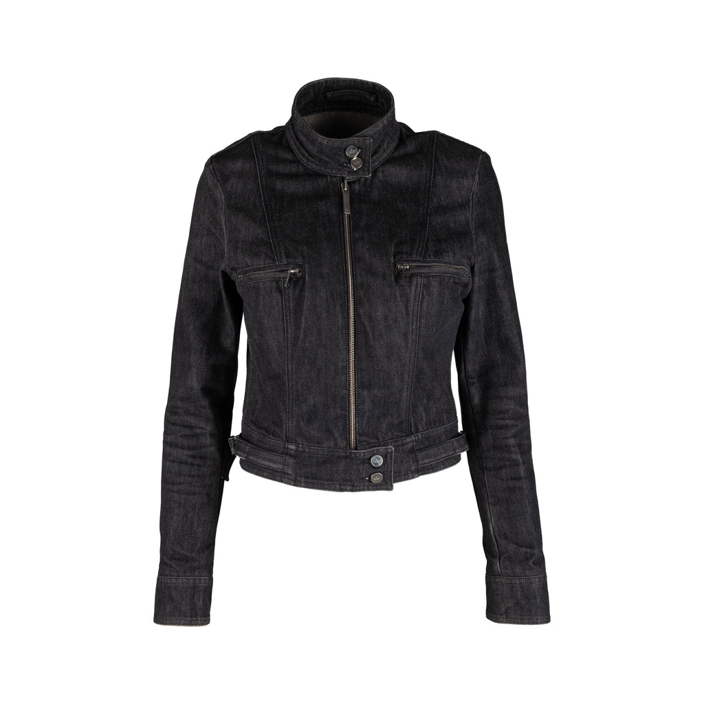 Gucci Denim Biker Jacket - '10s