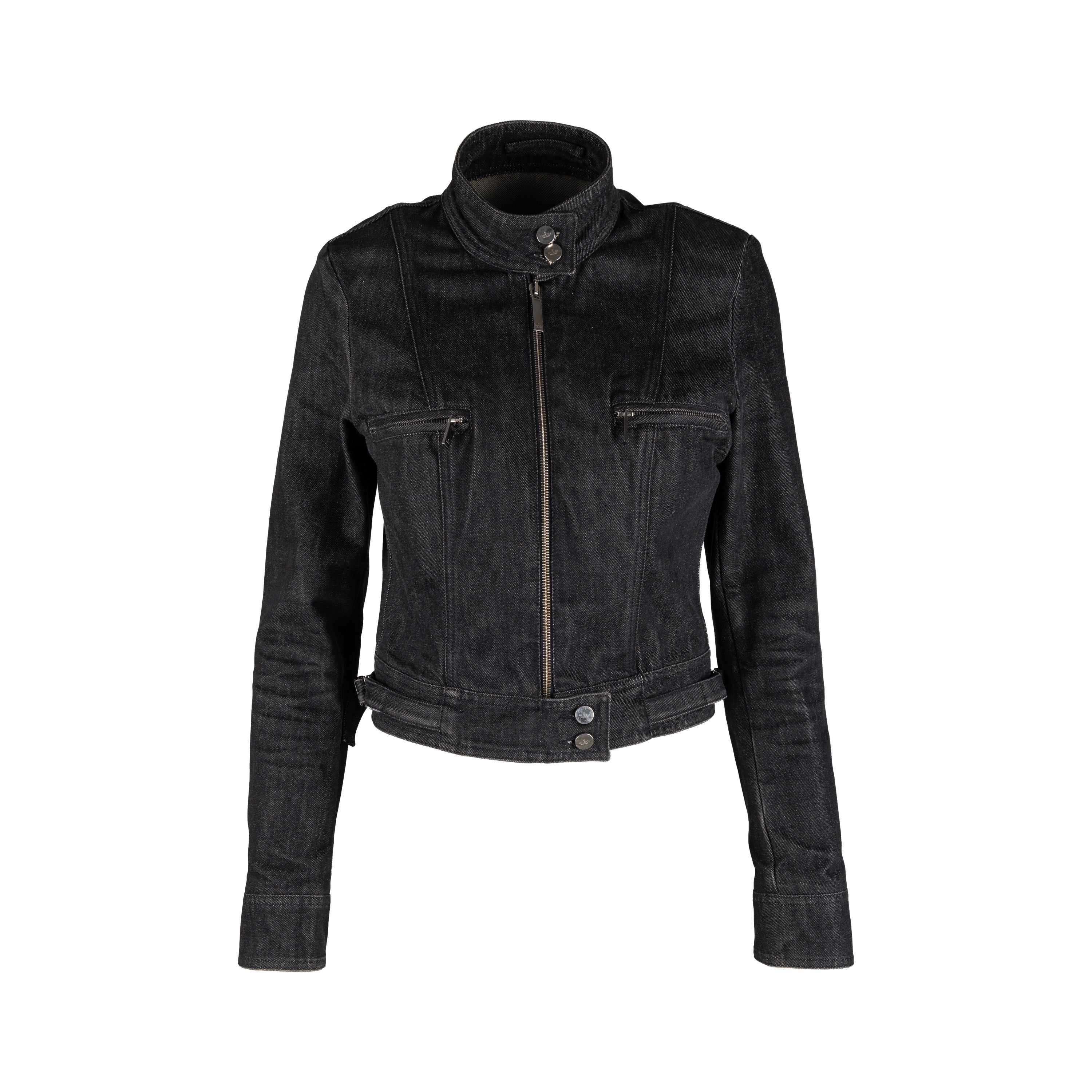 Gucci Denim Biker Jacket - '10s