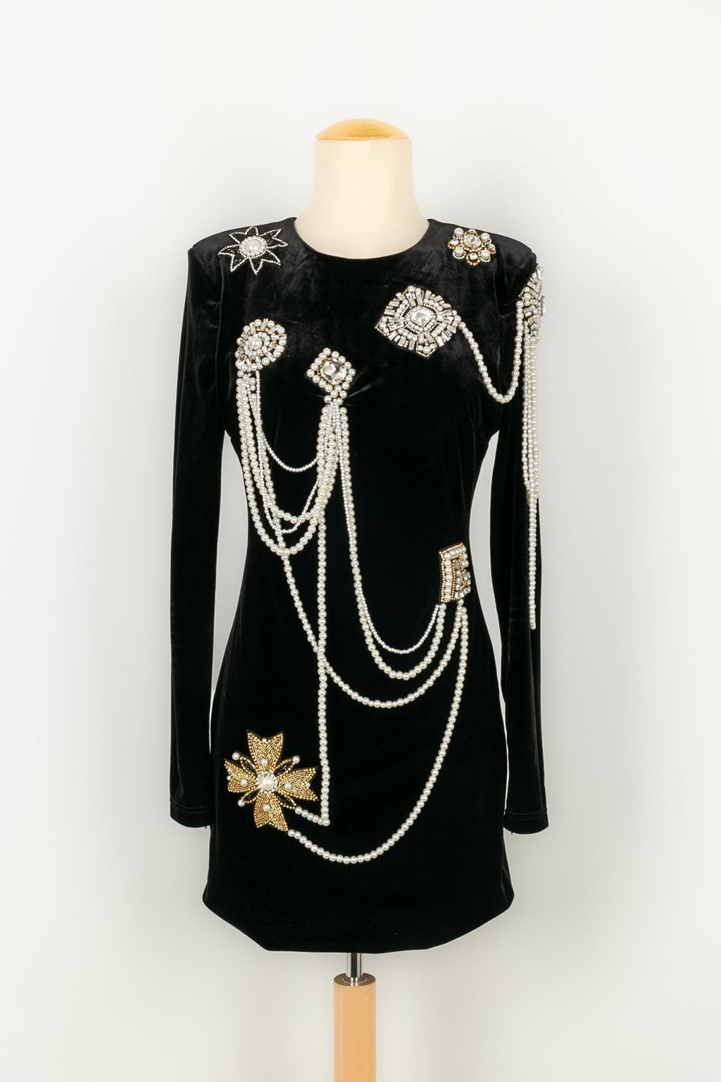 Robe bijou Balmain