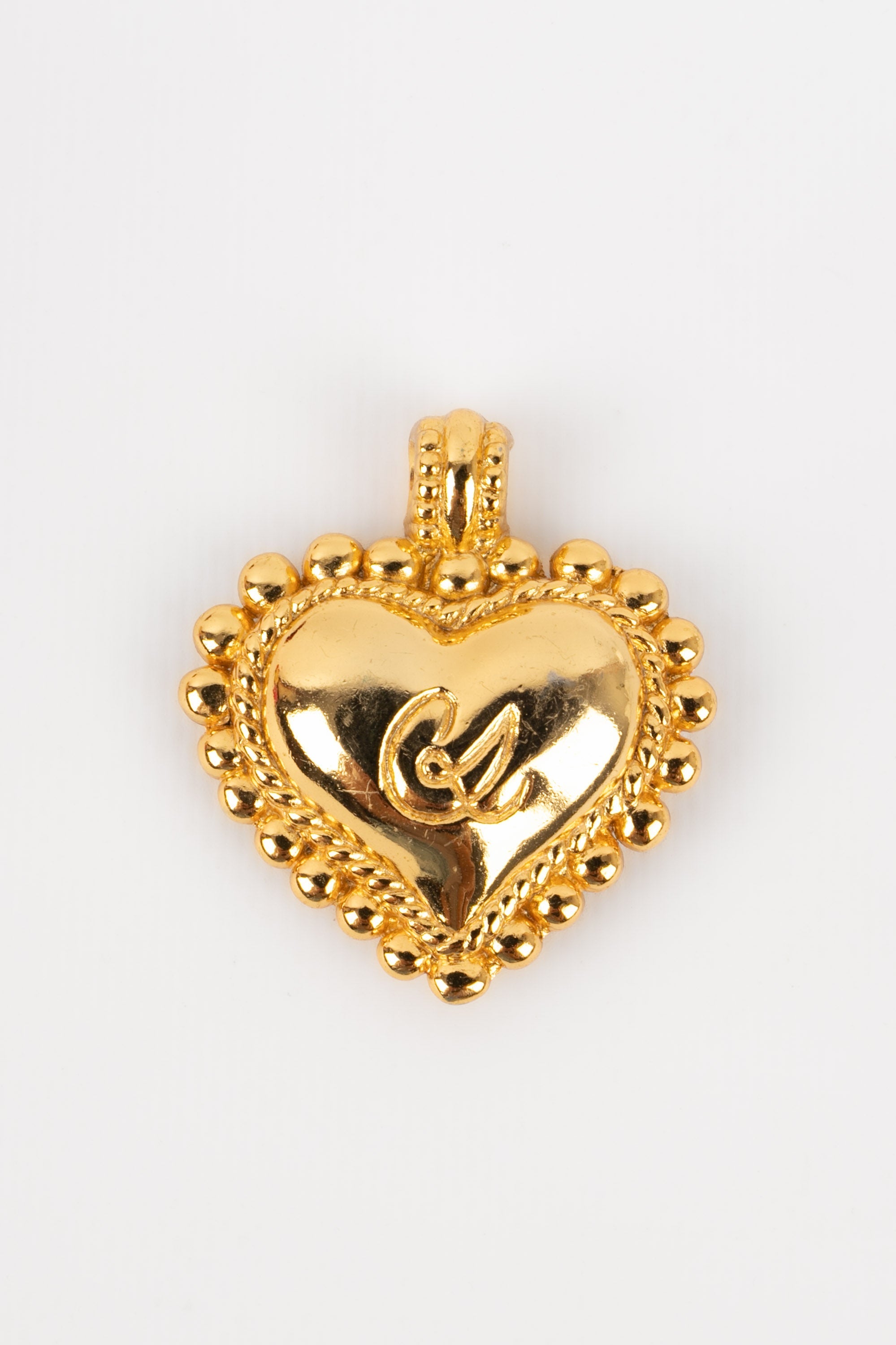 Broche pendentif coeur Christian Lacroix