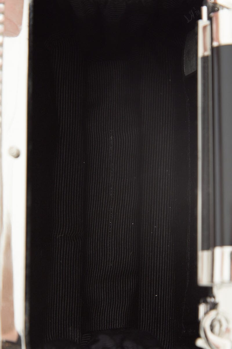 Diane Von Furstenberg Black & Silver Handbag