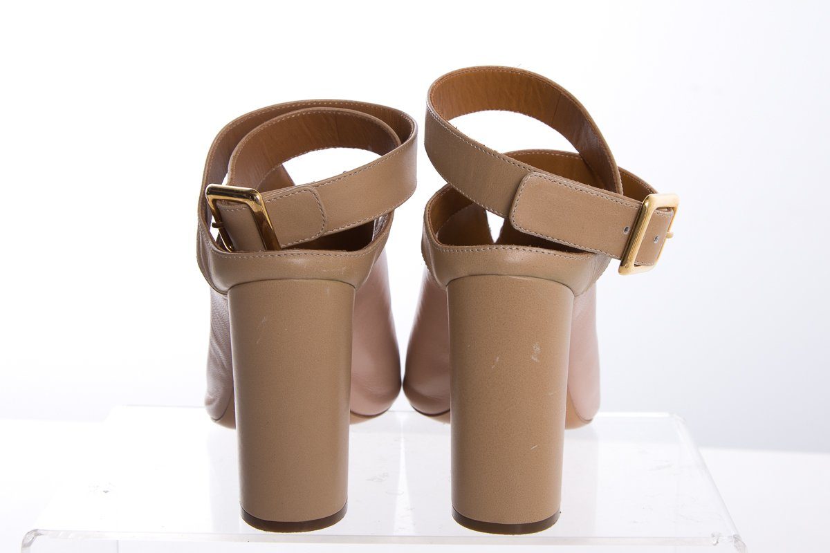 ChloÃƒÆ’Ã‚Â© Light Mauve Leather Sandals SZ 36