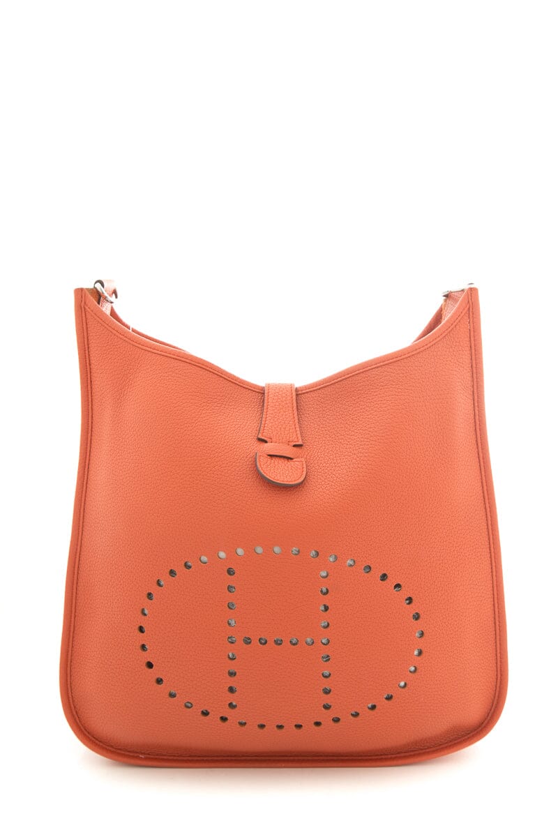 HermÃƒÆ’Ã‚Â¨s Crevette Evelyne GM Clemence PHW  Handbag