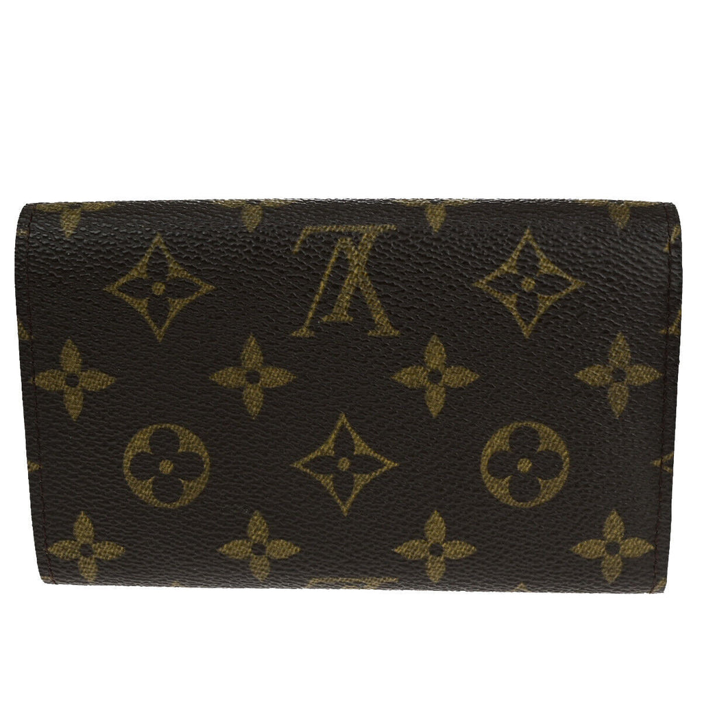 Louis Vuitton Portefeuille Sarah  Canvas Wallet