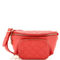 CHANEL Business Affinity Waist Bag Quilted Caviar Medium