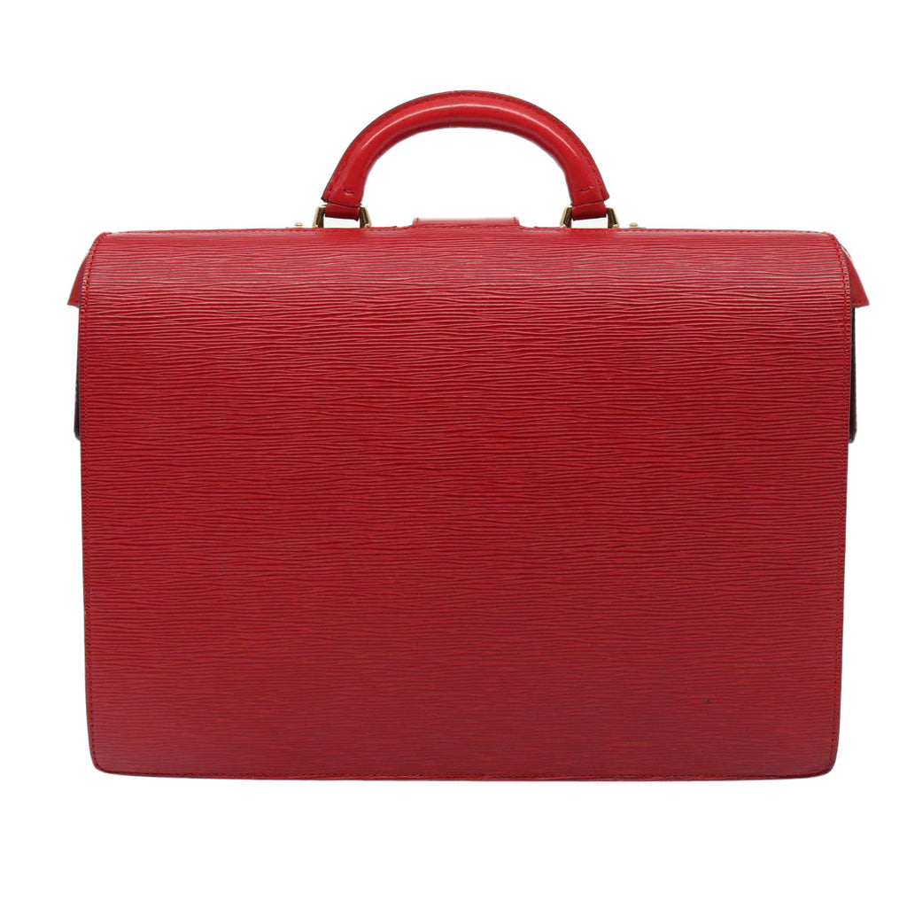 Louis Vuitton Serviette  Leather Briefcase Bag