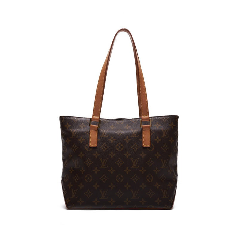 LOUIS VUITTON Monogram Kava Piano Tote Bag Monograms Brown   Business Bag  Stunt Back  Tote Bag Ship