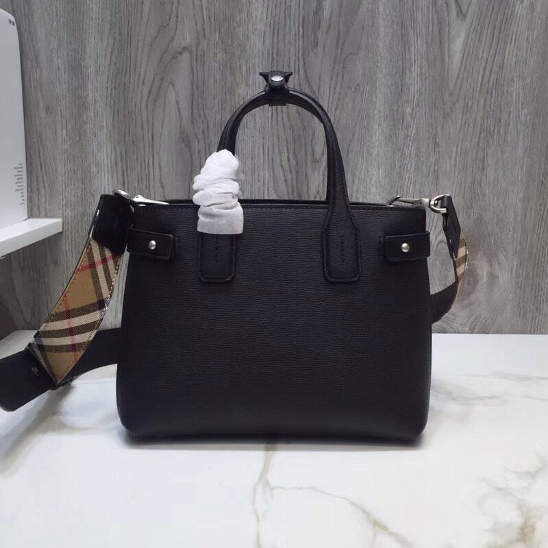 GLAMI The Small Banner Bag Black For Women, Bags 10.6in/26cm