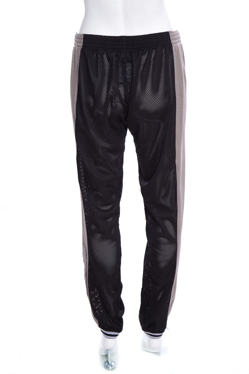 Chanel ID Line Black & Grey Mesh Pants SZ L
