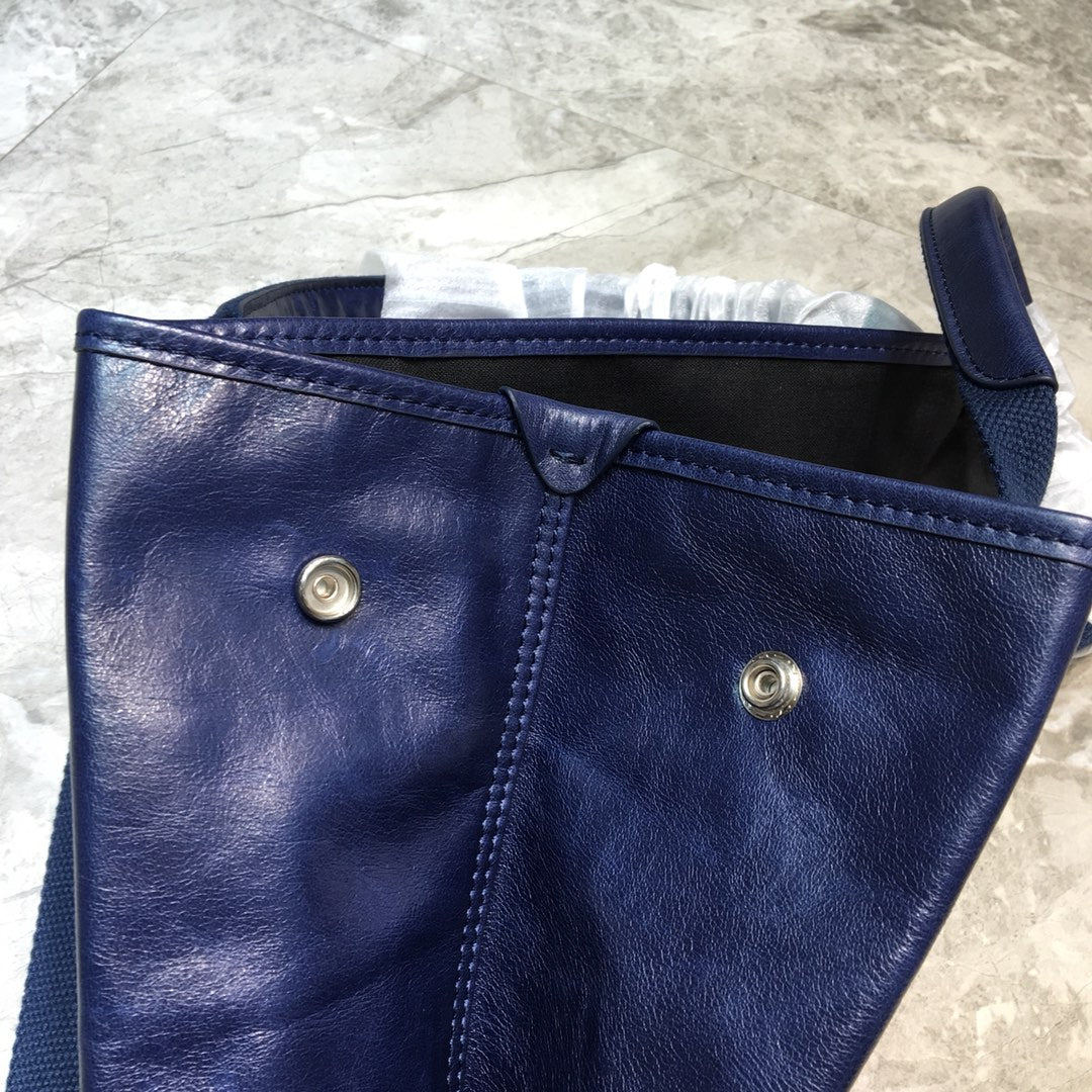 Balen Navy MeGLAMIum Cabas Tote Bag In Blue, For Women,  Bags 14.1in/36cm
