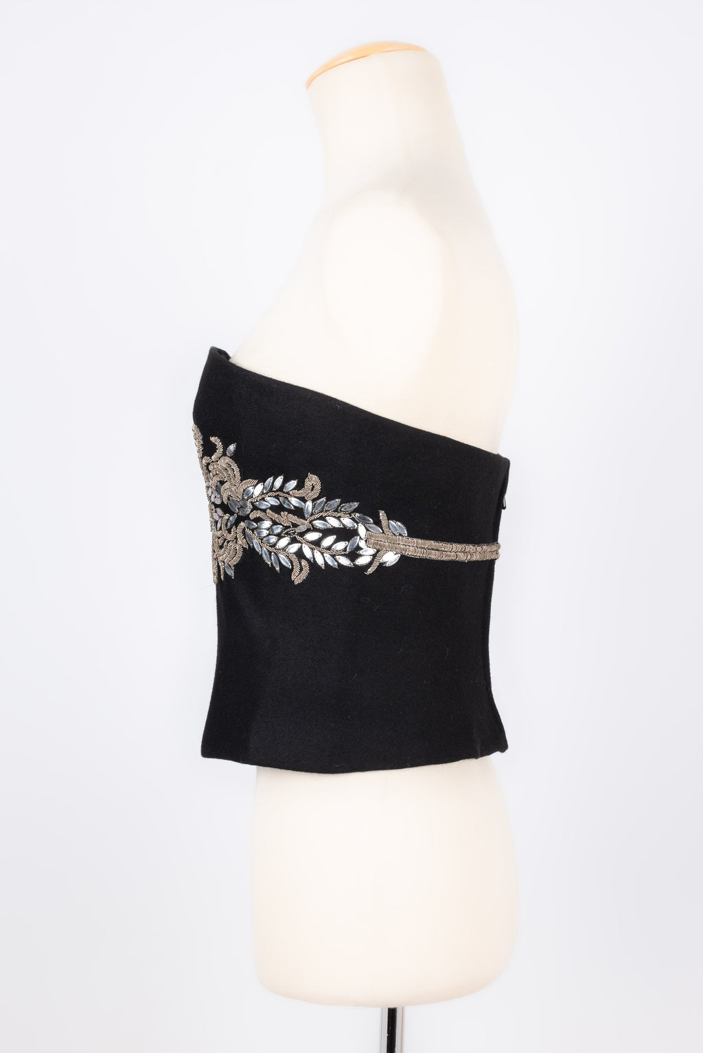Haut / bustier en laine brodÃƒÆ’Ã‚Â©e Anouska Hempel