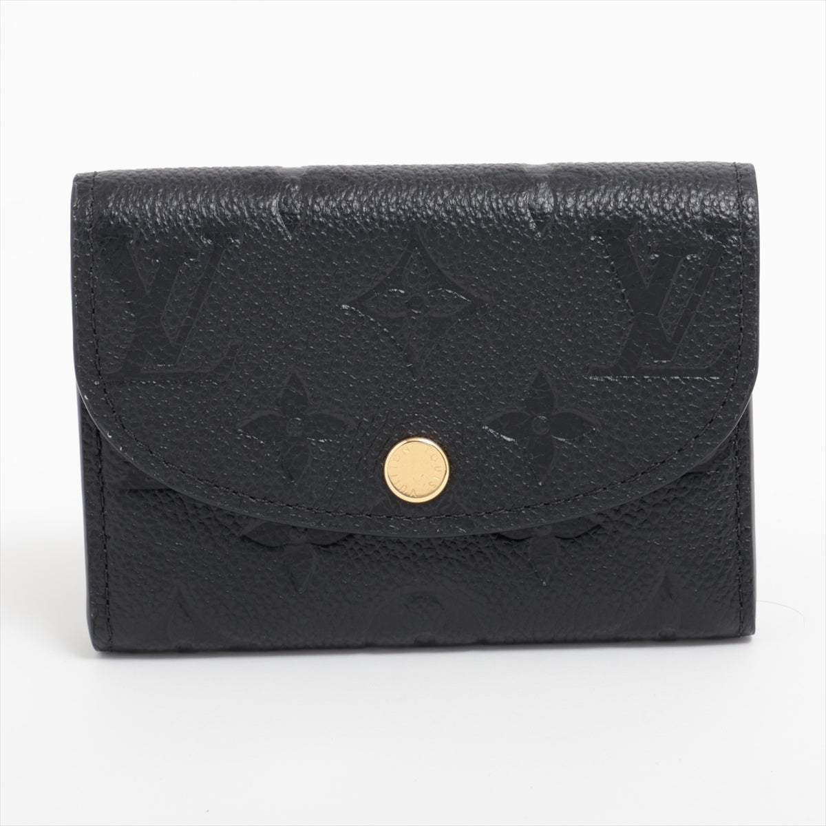 Louis Vuitton Monogram Emplant Portemone Rosary M81455