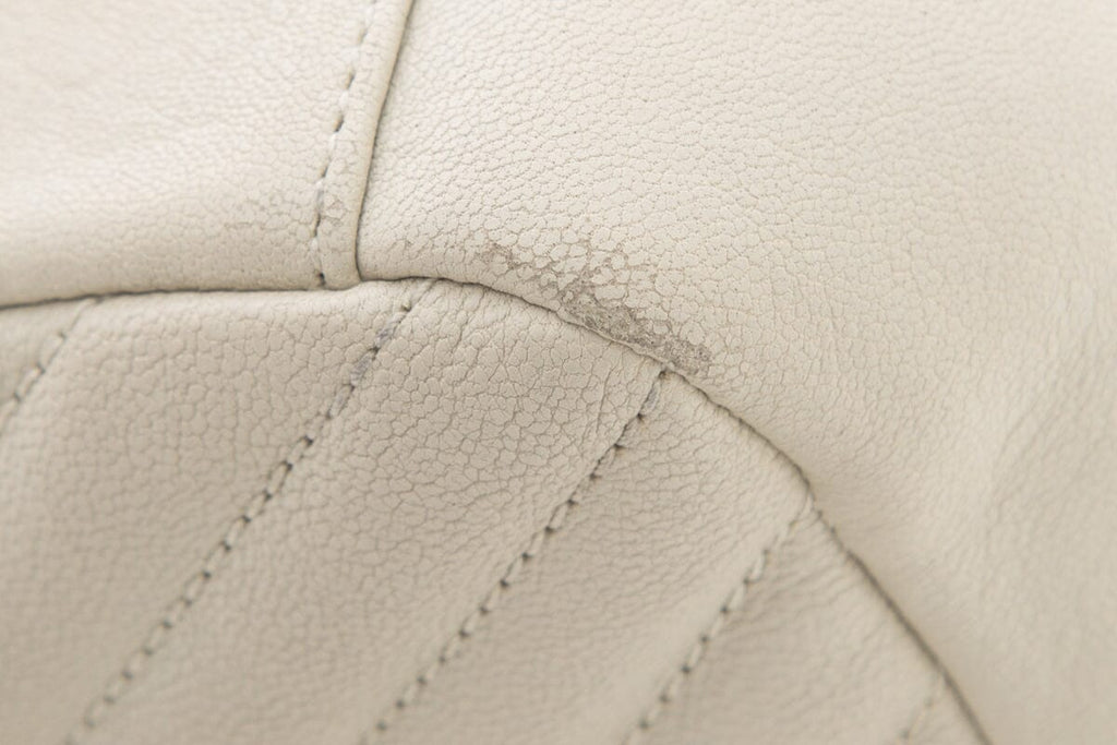 Saint Laurent Cream College Handbag